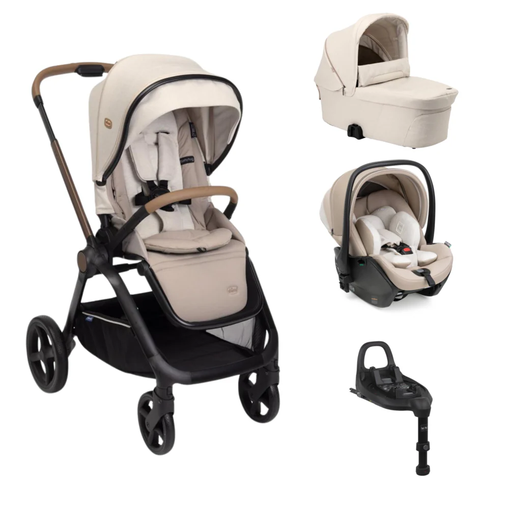 Chicco Triio Mysa Com First Seat Recline Amber Glow com Base Full 360