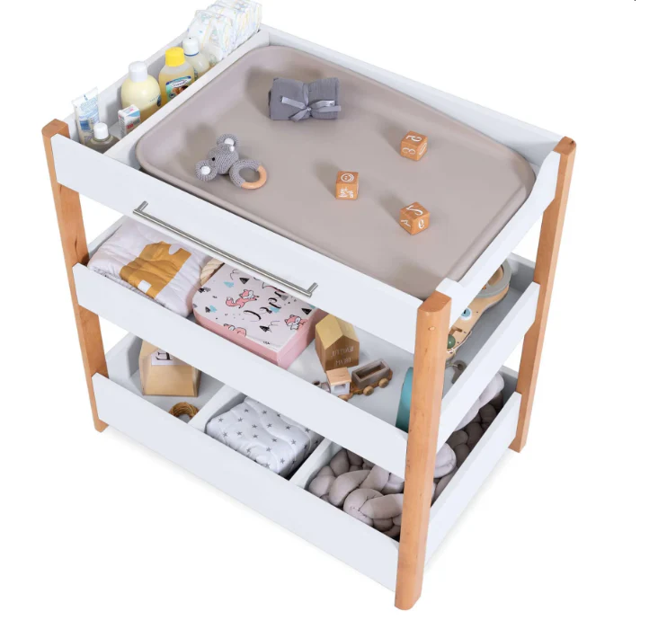 Alondra  Movel Muda Fraldas Dada Branco