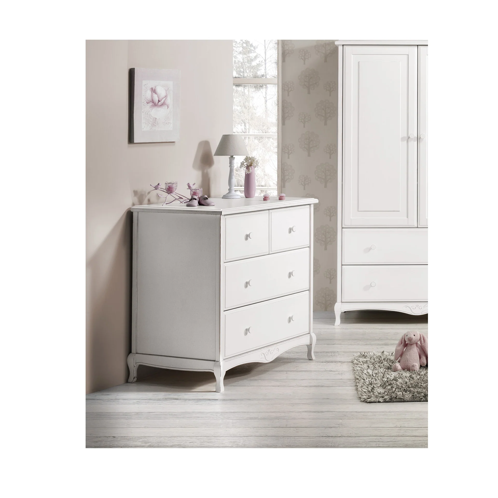 Trama Cómoda Maxi Glamour Branco Mate