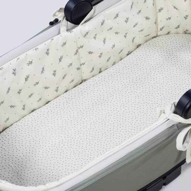 Walking Mum Protetor + Lençol para Alcofa Mimosa Verde