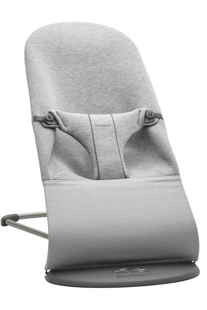 Babybjorn Espreguiçadeira Bliss 3D Jersey Light Gris