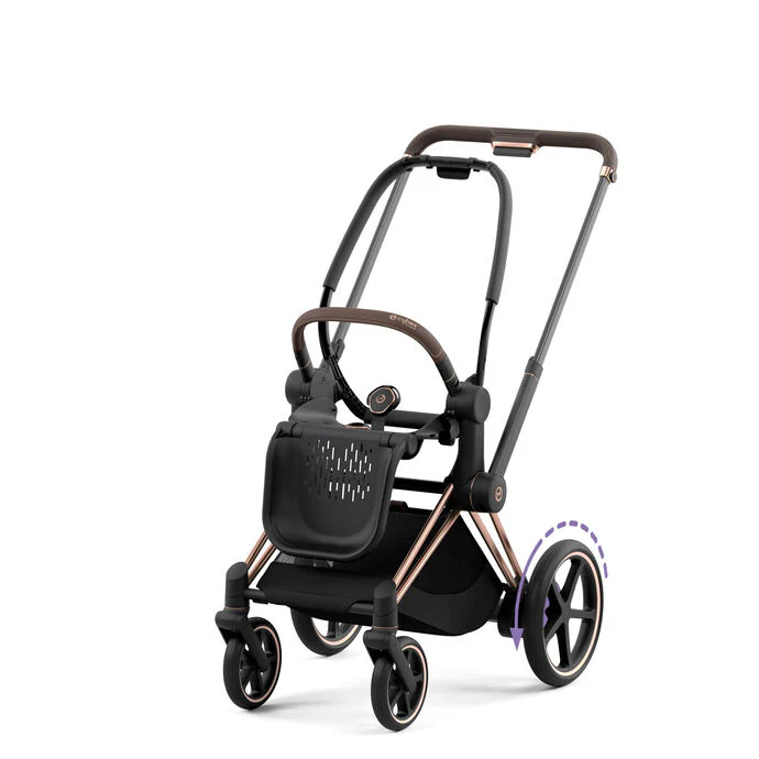 Cybex e-priam assento & chassi rosegold
