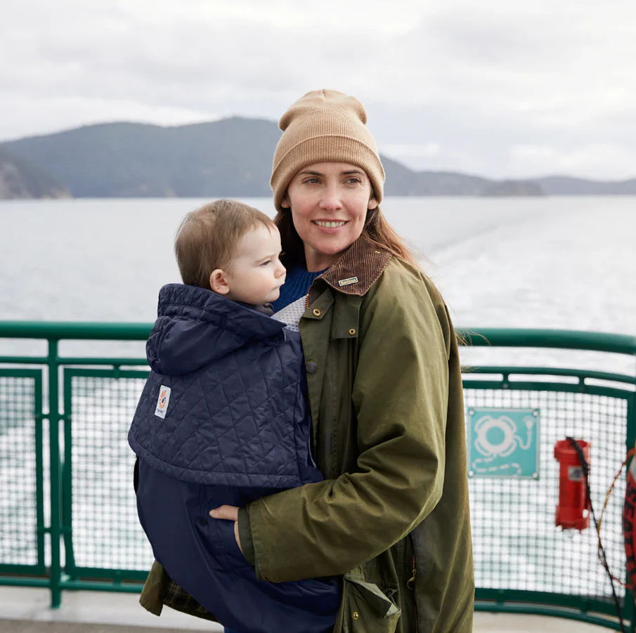 Erogbaby Capa Impermeável com Forro Polar