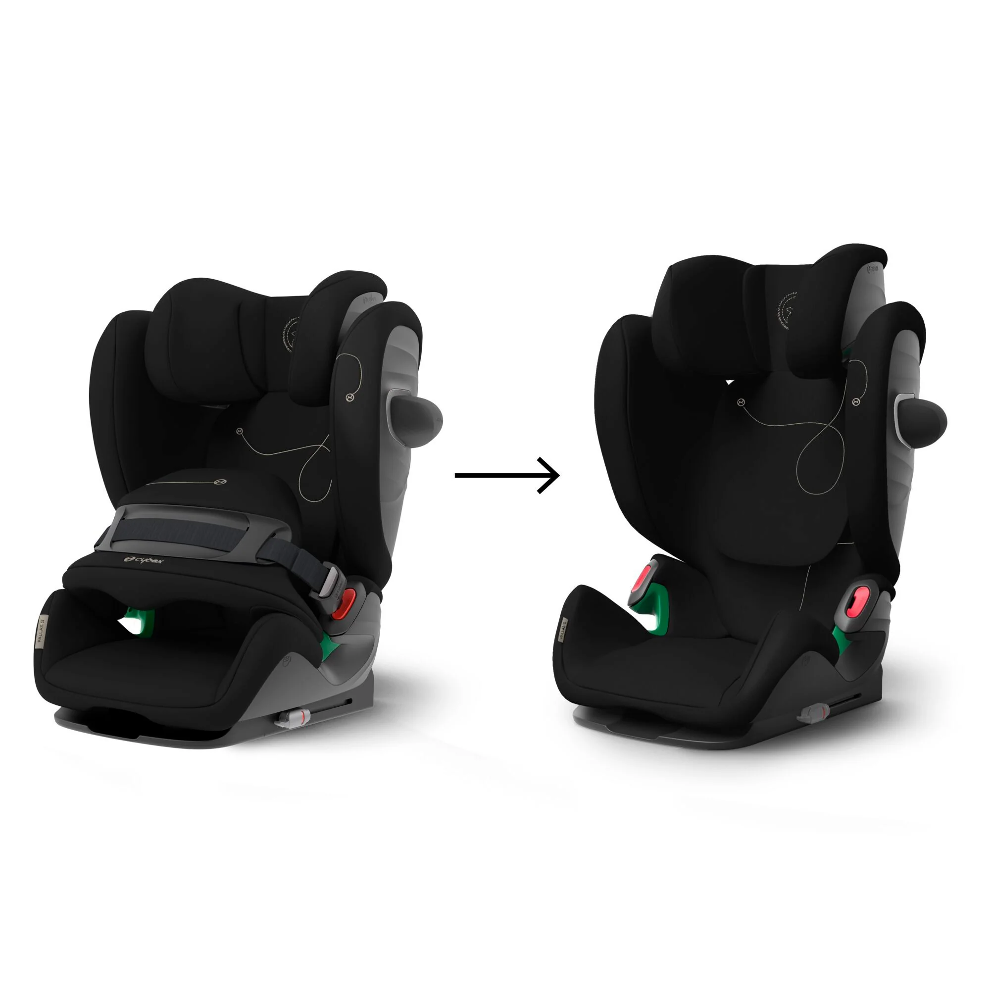 Cybex pallas g i-size moon black