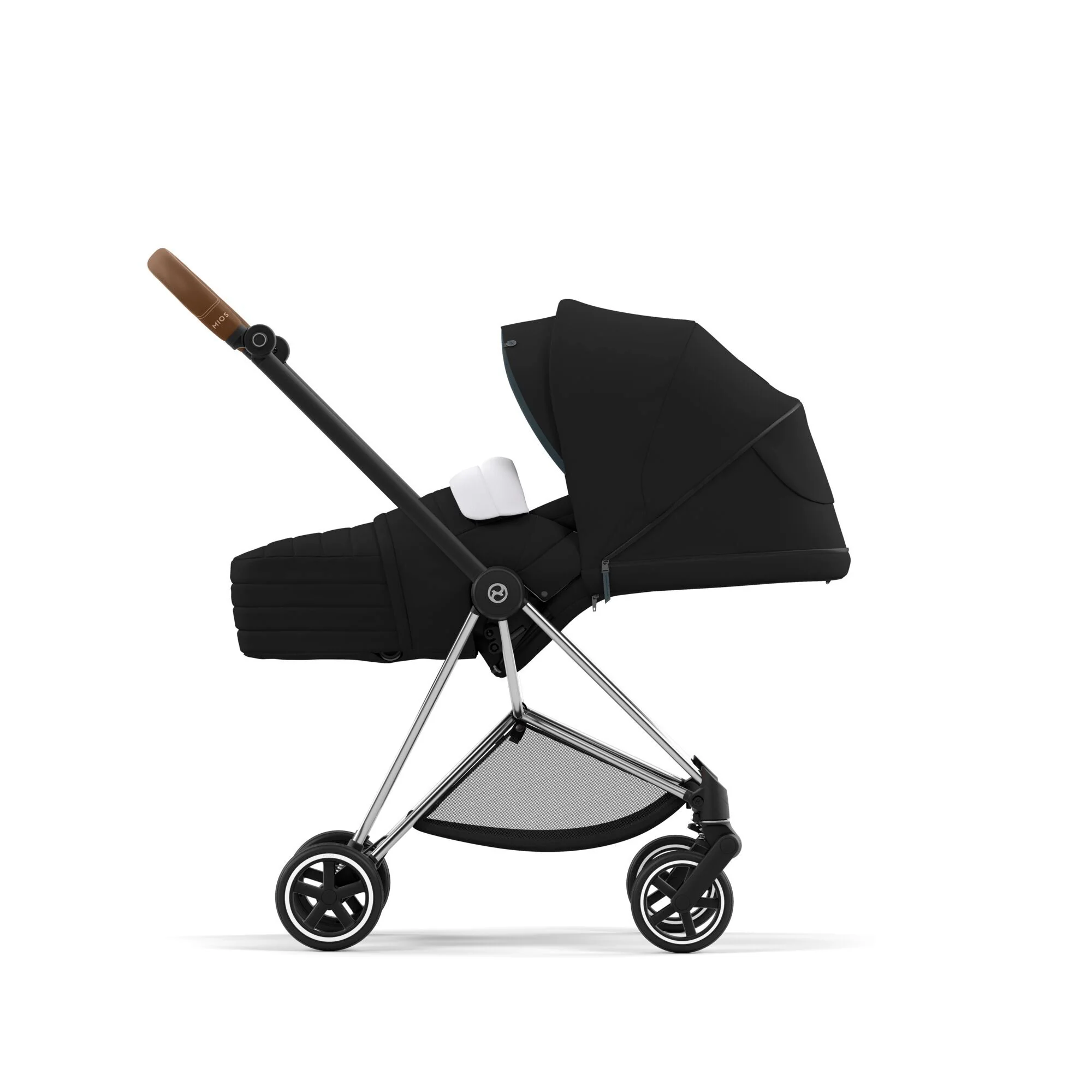 Cybex Mios Assento & Chassi Chrome Brown