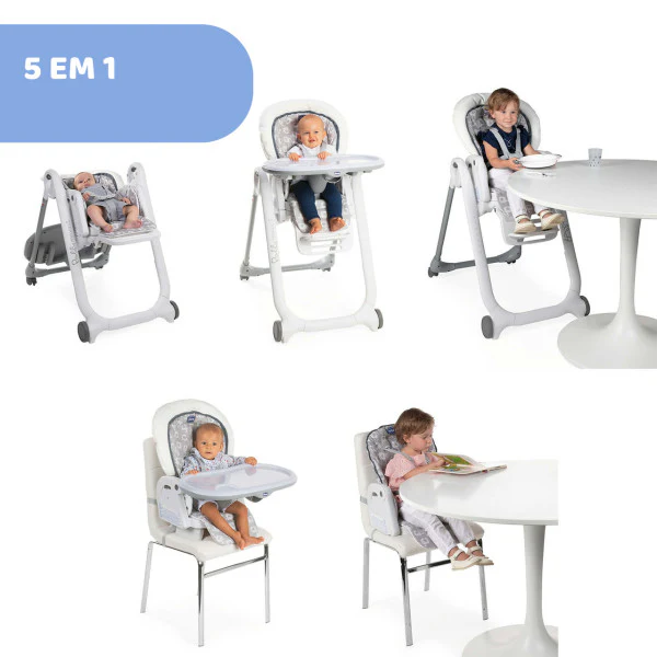 Chicco Polly Progres 5 Grey Melange