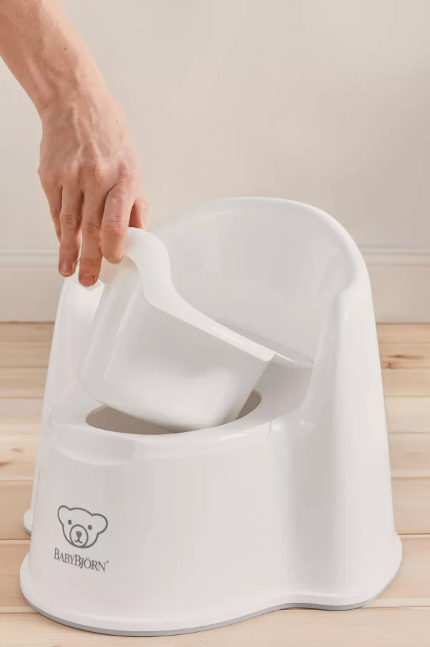 Babybjorn Bacio Potty Chair White Grey