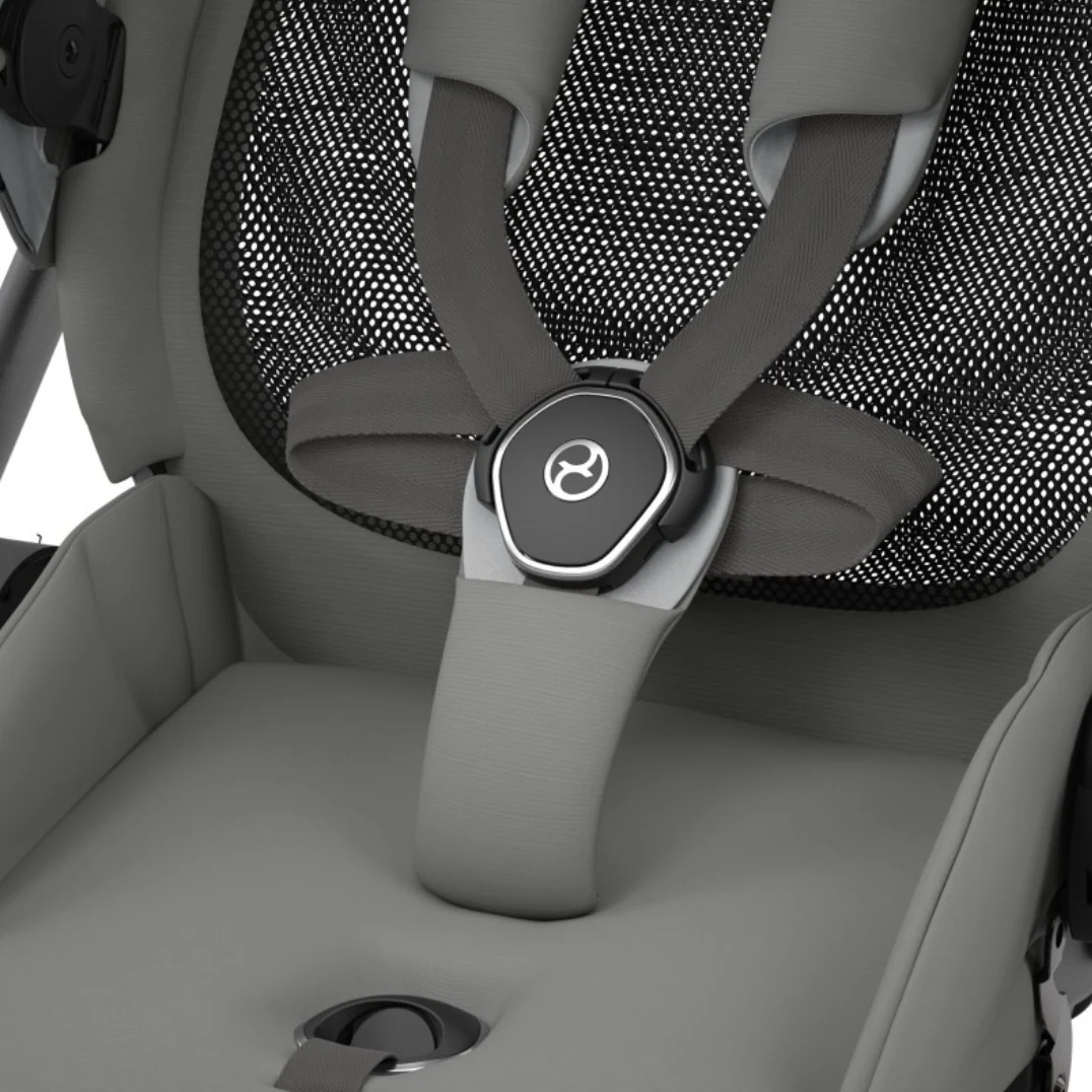 Cybex Mios Chrome Brown Seat Pack e Alcofa Lux Pearl Grey