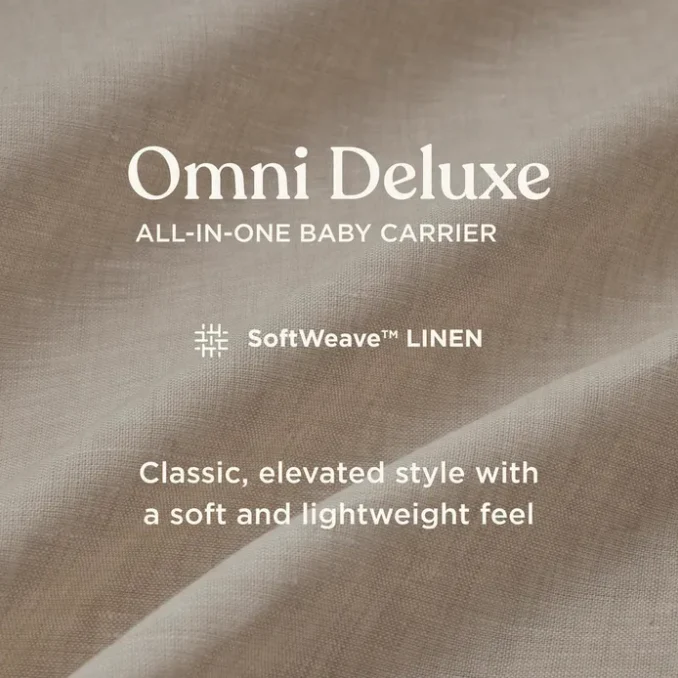 Ergobaby Omni Deluxe Linho Natural