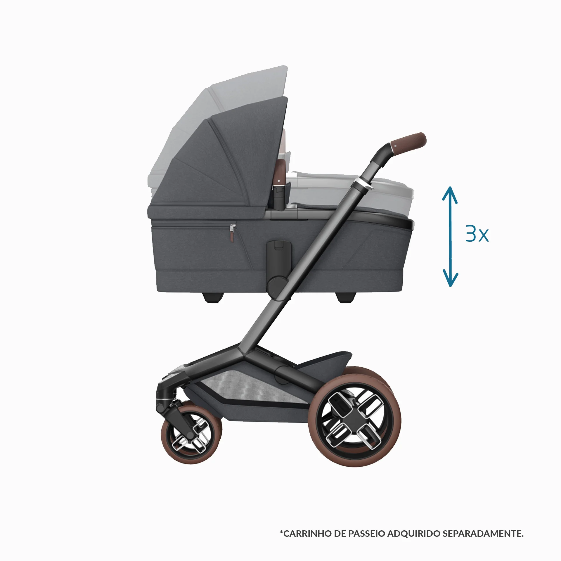 Maxi Cosi Alcofa Fame Twillic Graphite