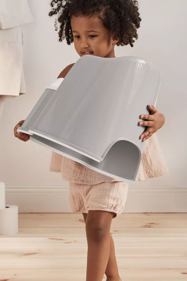 Babybjorn Bacio Potty Chair Grey White