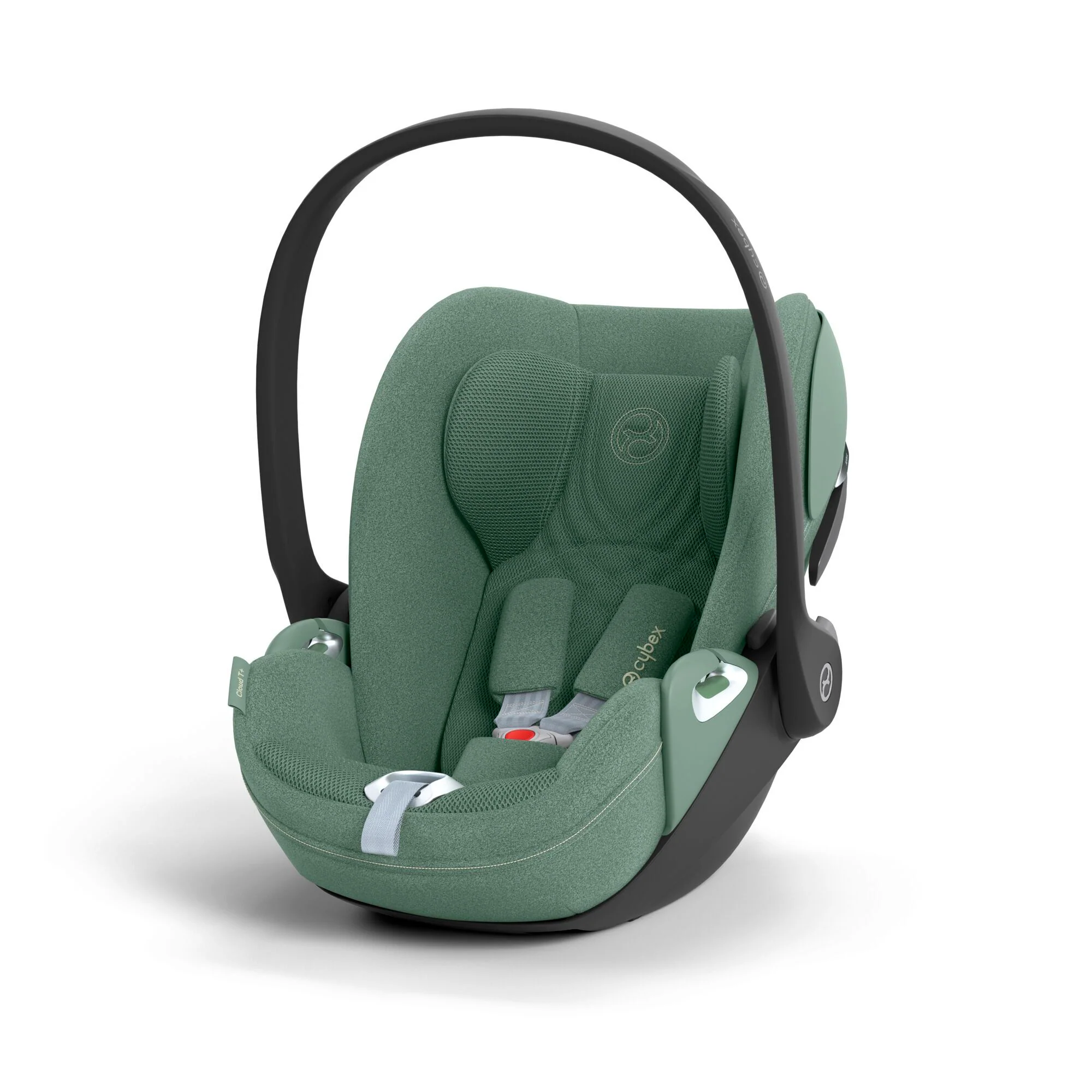 Cybex Priam Rose Gold Leaf Green+Cloud T Plus Leaf Green