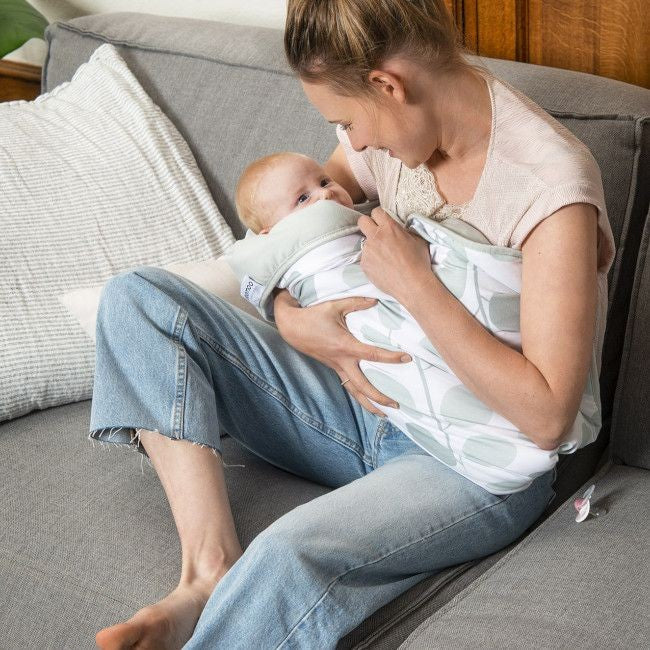 Doomoo manta dream folhas verde água