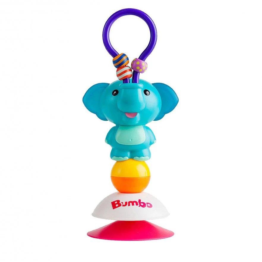Bumbo Brinquedo com Ventosa Enzo O Elefante