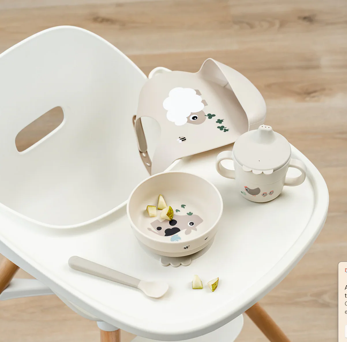 Done By Deer Foodie First Meal Set Cuction Tiny Farm