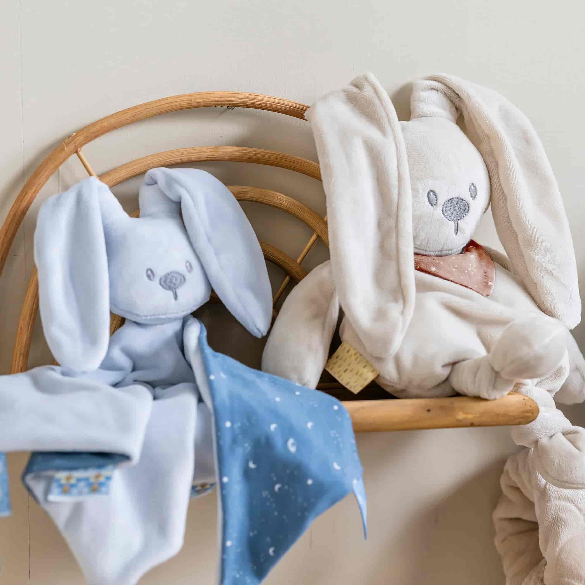 Nattou Doudou Maxi Lapidou Azul