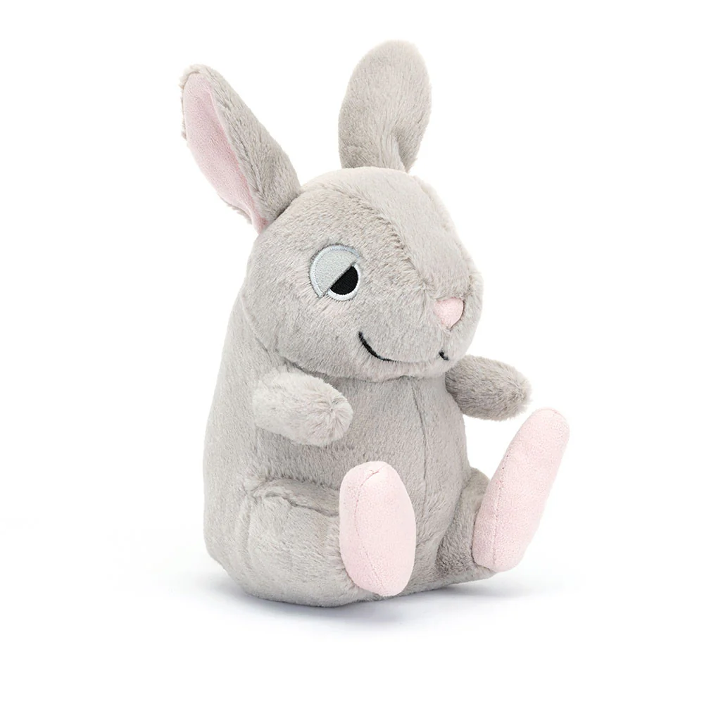 Jellycat Cuddlebud Bernard Bunny Grey