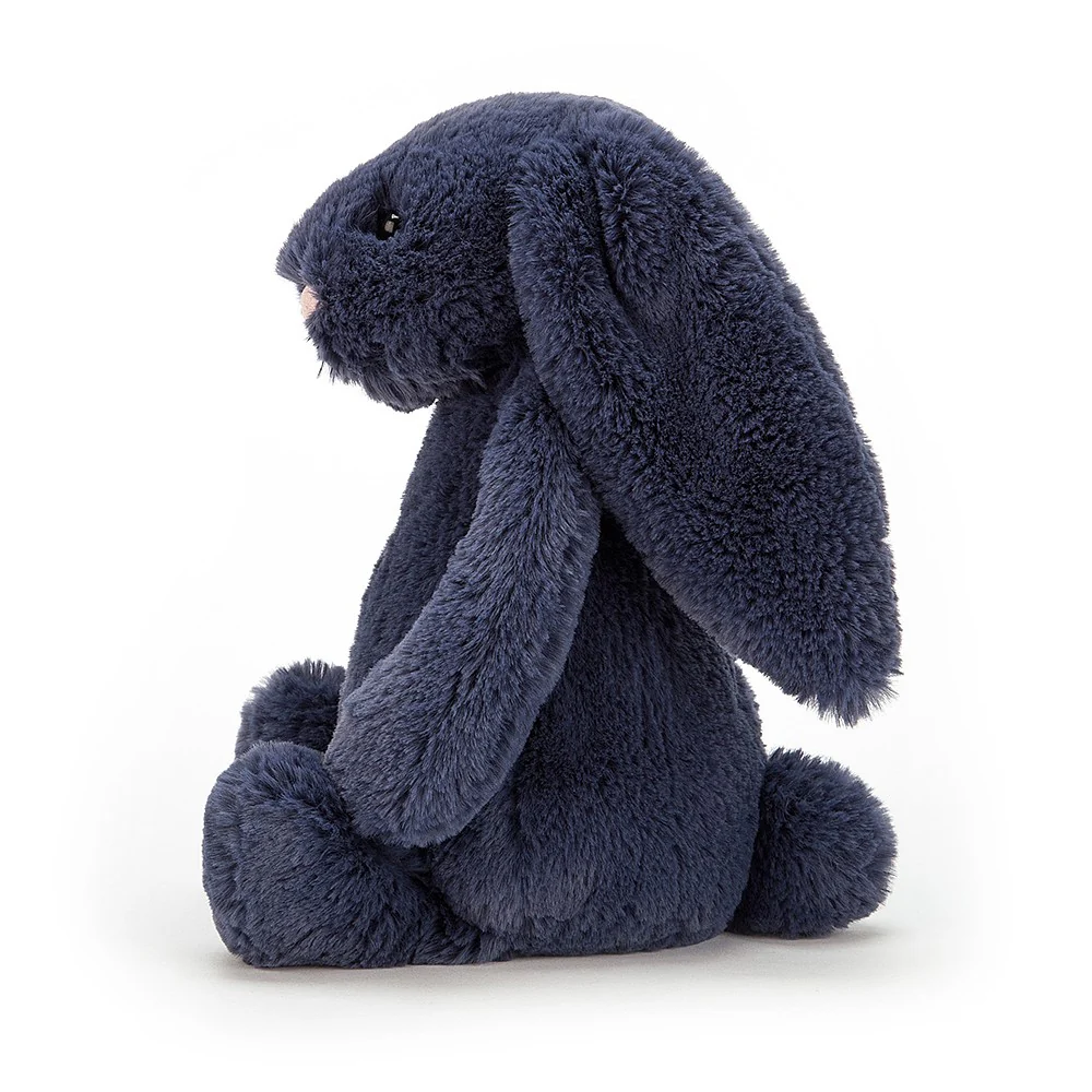 Jellycat bashful navy bunny medium
