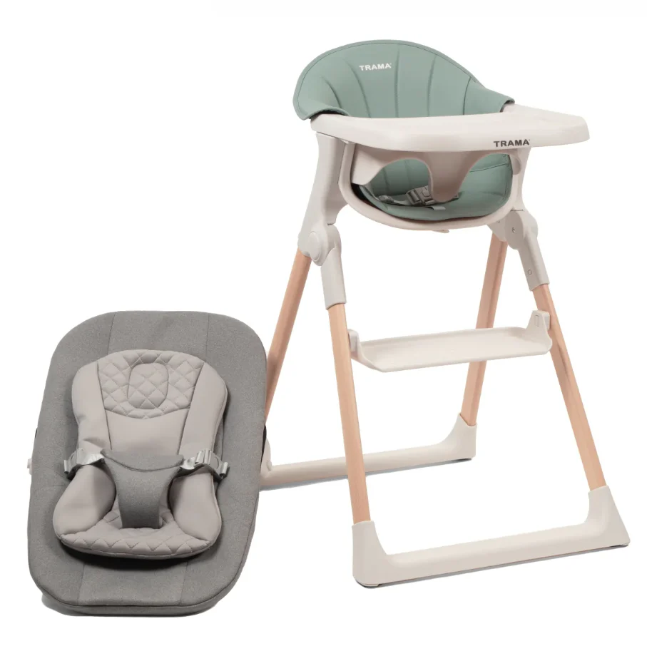 Trama Cadeira de Papa Dueto Verde