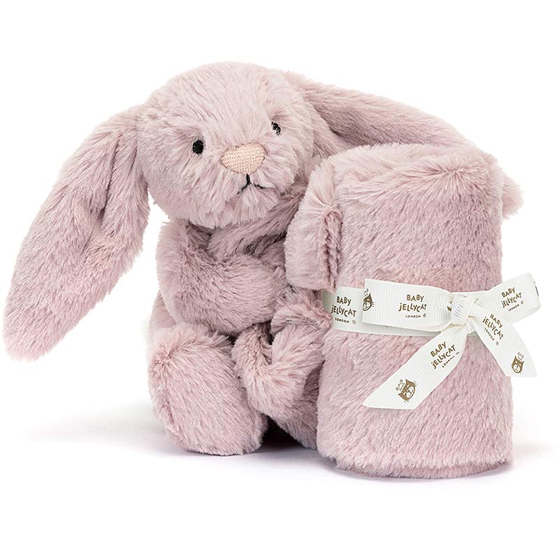 Jellycat Bashful Luxe Bunny Rosa Soother