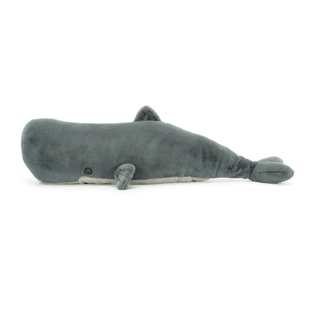 Jellycat Sullivan The Sperm Whale Grey