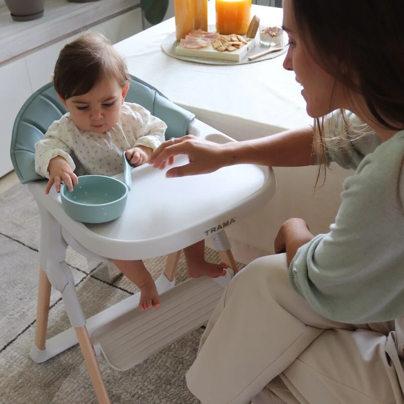 Trama Cadeira de Papa Dueto Verde