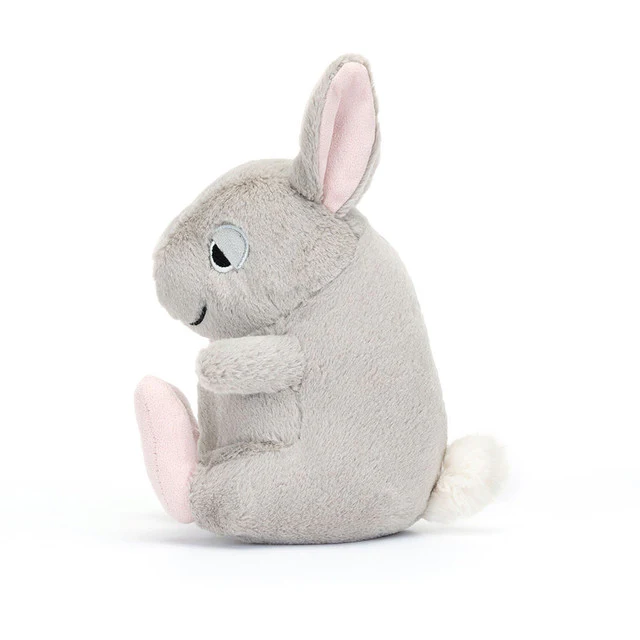 Jellycat Cuddlebud Bernard Bunny Grey