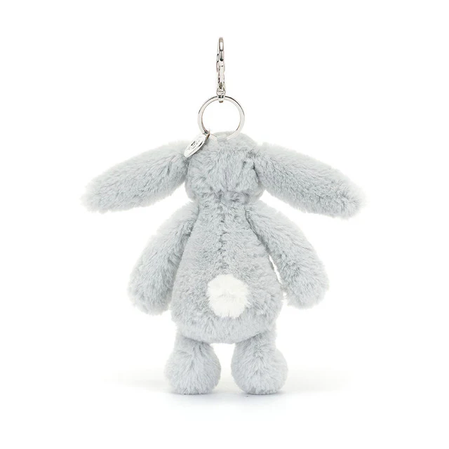 Jellycat Porta Chaves Bashful Silver Bunny