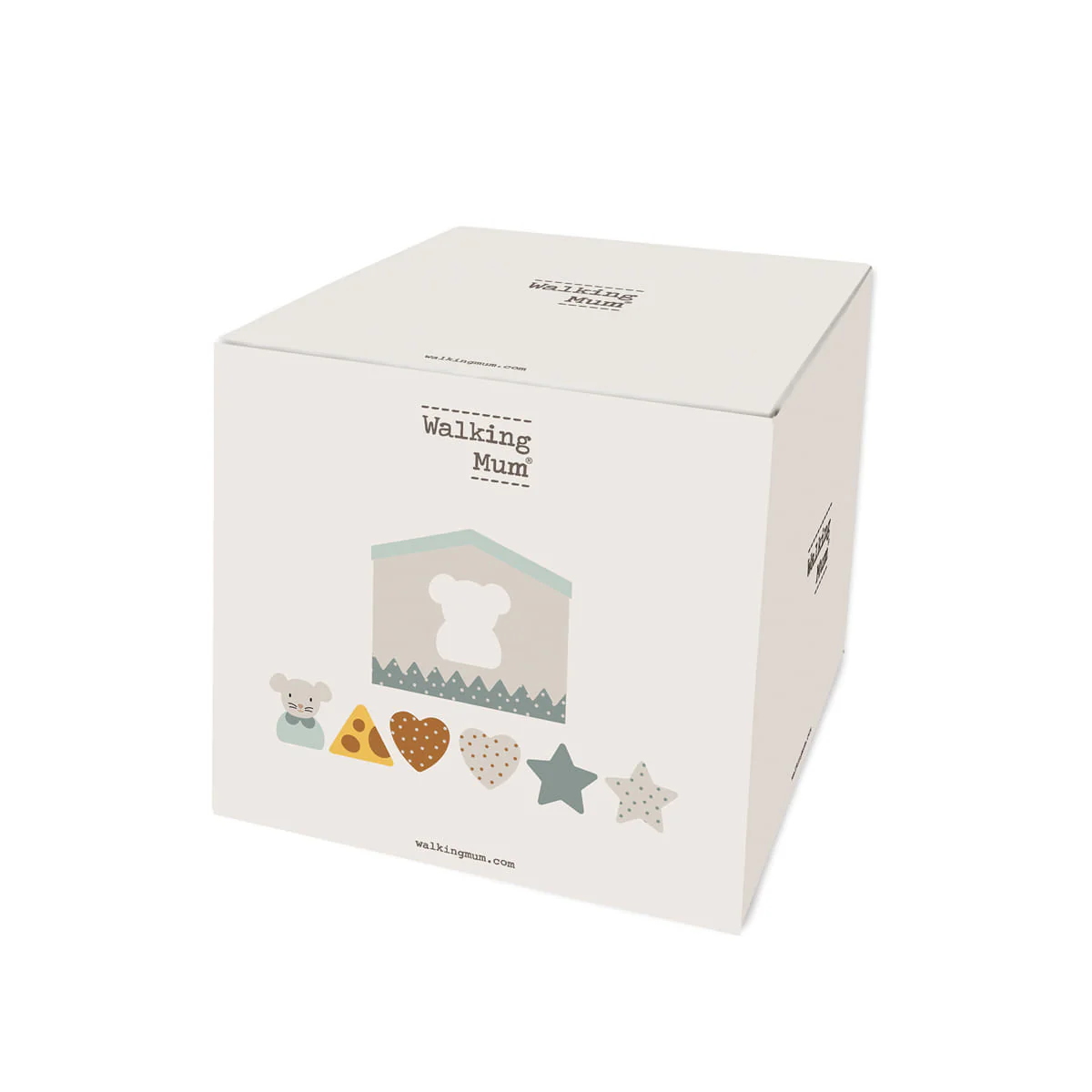 Walking Mum Casa de Atividade de Madeira Poppy