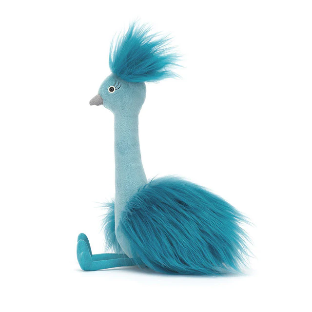 Jellycat Fou Fou Peacock Blue