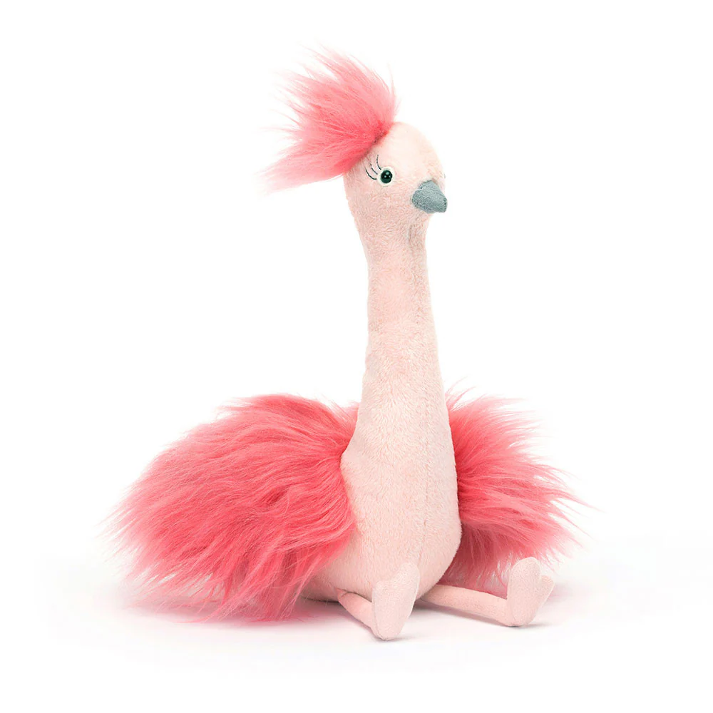Jellycat Fou Fou Ostrich Pink