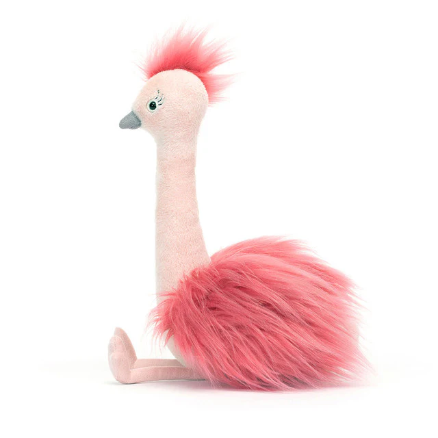 Jellycat Fou Fou Ostrich Pink
