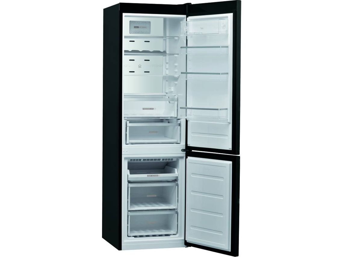 Frigorífico Combinado WHIRLPOOL W9 931D KS (No Frost - 201.1 cm - 348 L - Preto)