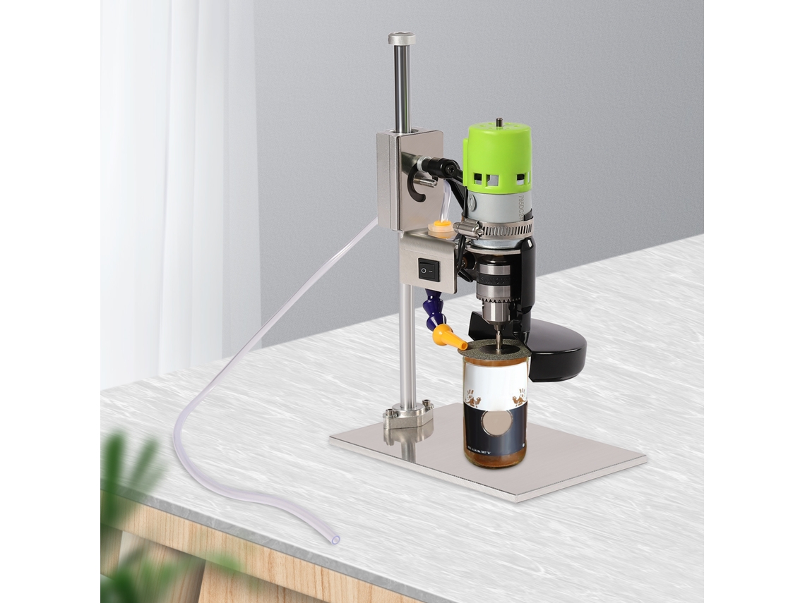 Cortador De Garrafa De Vidro, Motor De 150w, Velocidade Ajustável