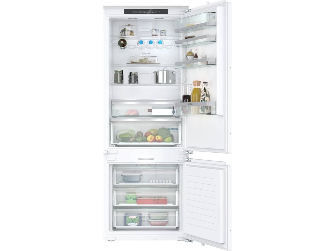 Frigorífico Combinado Encastre SIEMENS KB96NADD0 (No Frost - 193,5 cm - 381 L - Inox)