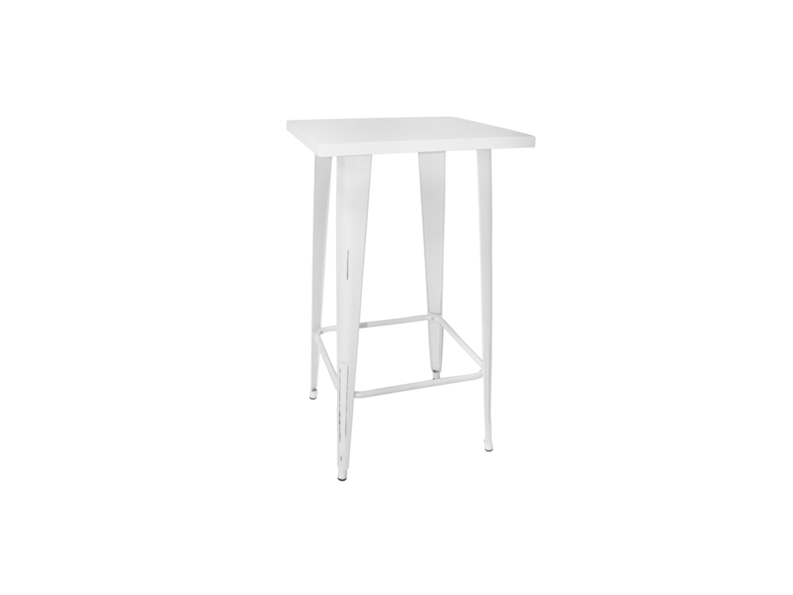 Mesa de Jardim LÚZETE (60 cm - Branco)
