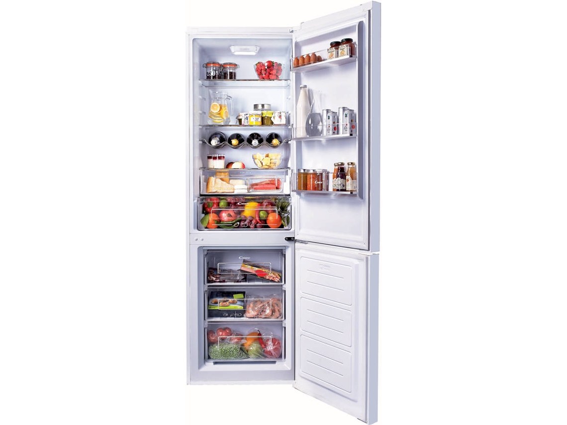 Frigorífico Combinado CANDY CHSB 6186 W (Estático - 187 cm - 305 L - Branco)