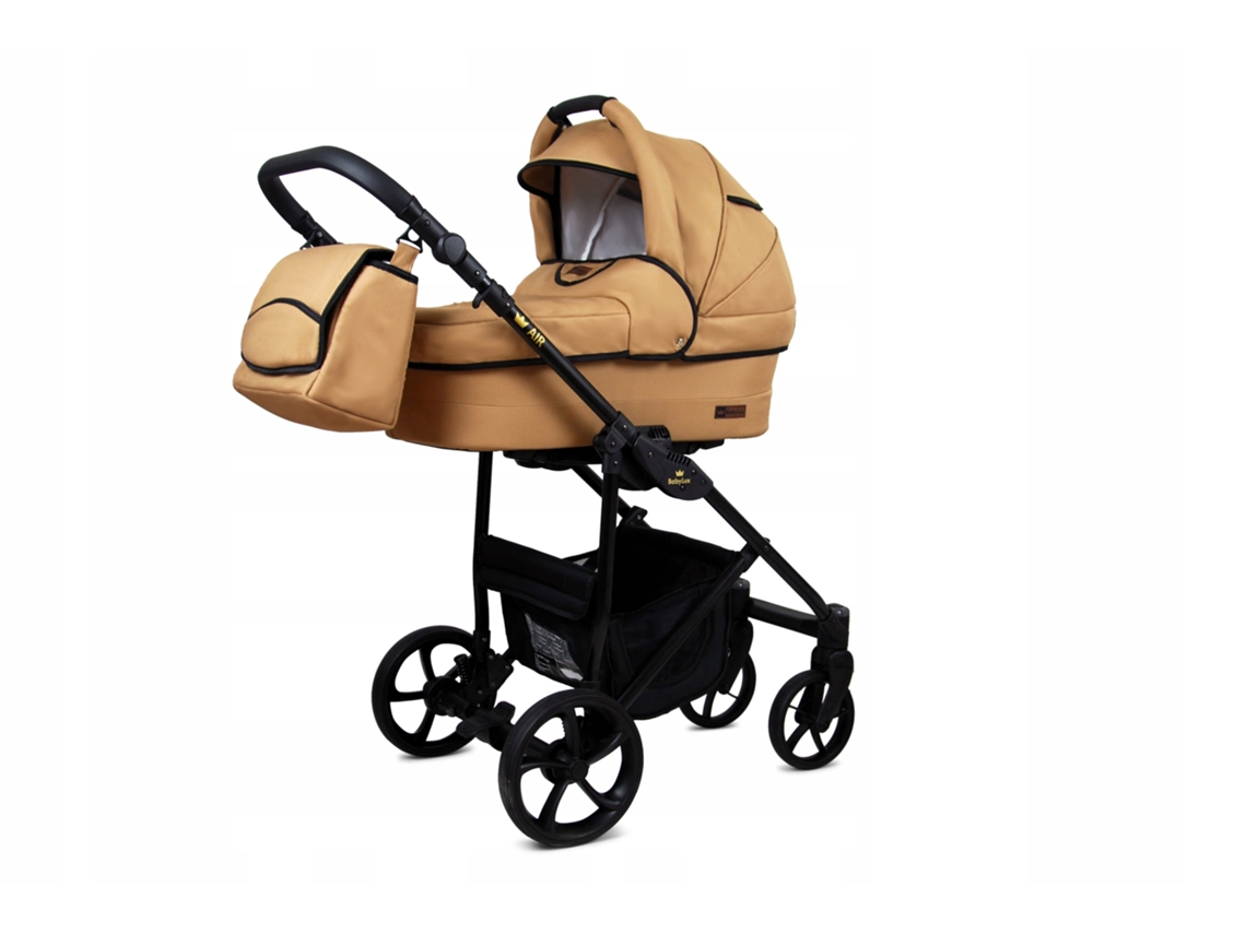 Carrinho de Bebé Multifuncional BABYLUX AIR 4 Em 1- Sweet pink - Ajustável e dobrável Construção leve em alumínio - Reversibilidade - Acessórios