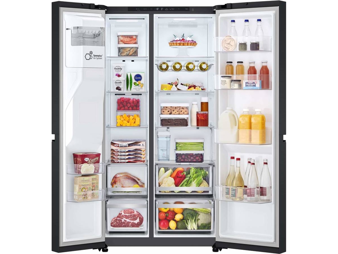 Frigorífico Americano LG GSLE81EPBD (No Frost - 179 cm - 628 L - Preto)
