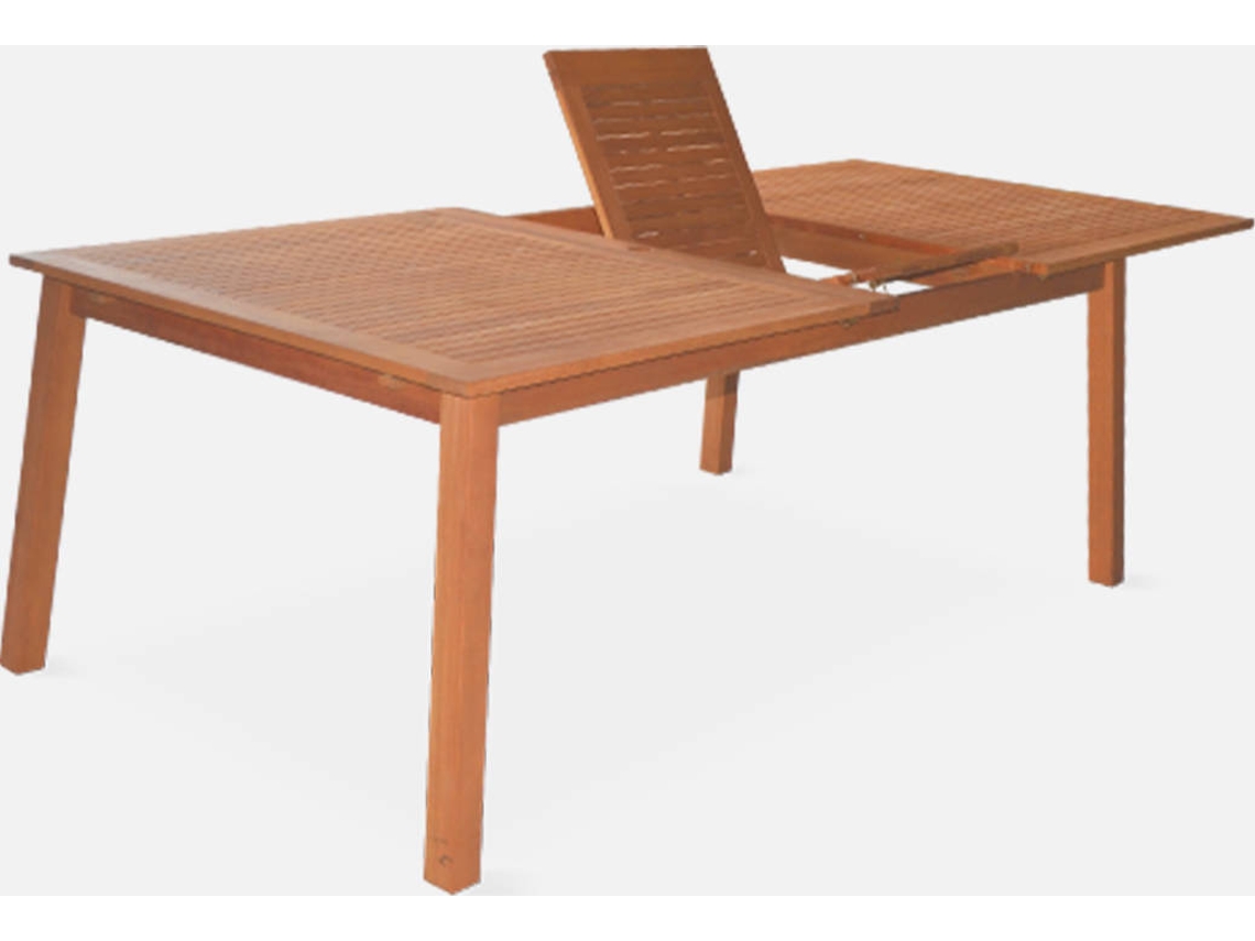 Mesa de Jardim SWEEEK Almeria (10 Lugares - Eucalipto - 200-250-300Cm)