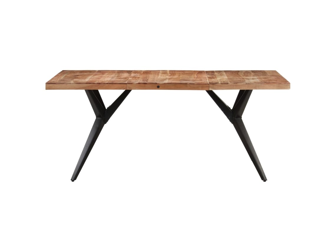 Mesa de Jantar 160X80X76 Cm Madeira de Acácia Maciça NONAME