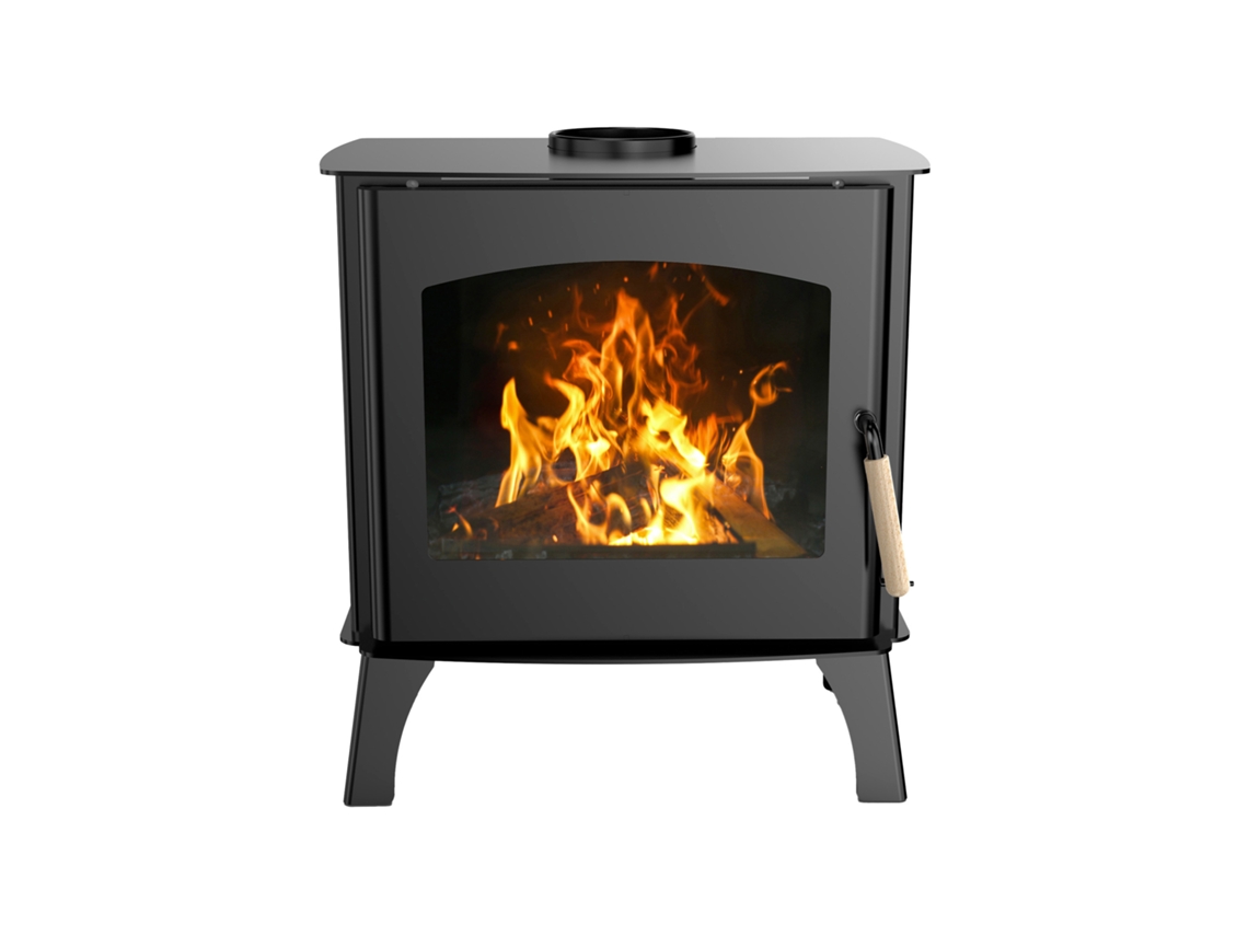 Salamandra A Lenha Sannover Dita 11.8 Kw Toros De 52 Cm