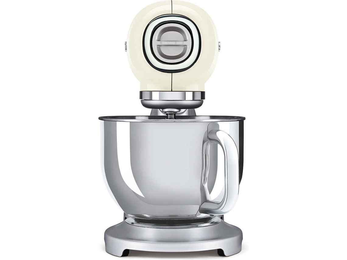 Robô de Cozinha Taça SMEG Anni 50 SMF02CREU (4.8 L - 800 W - 5 Acessórios)