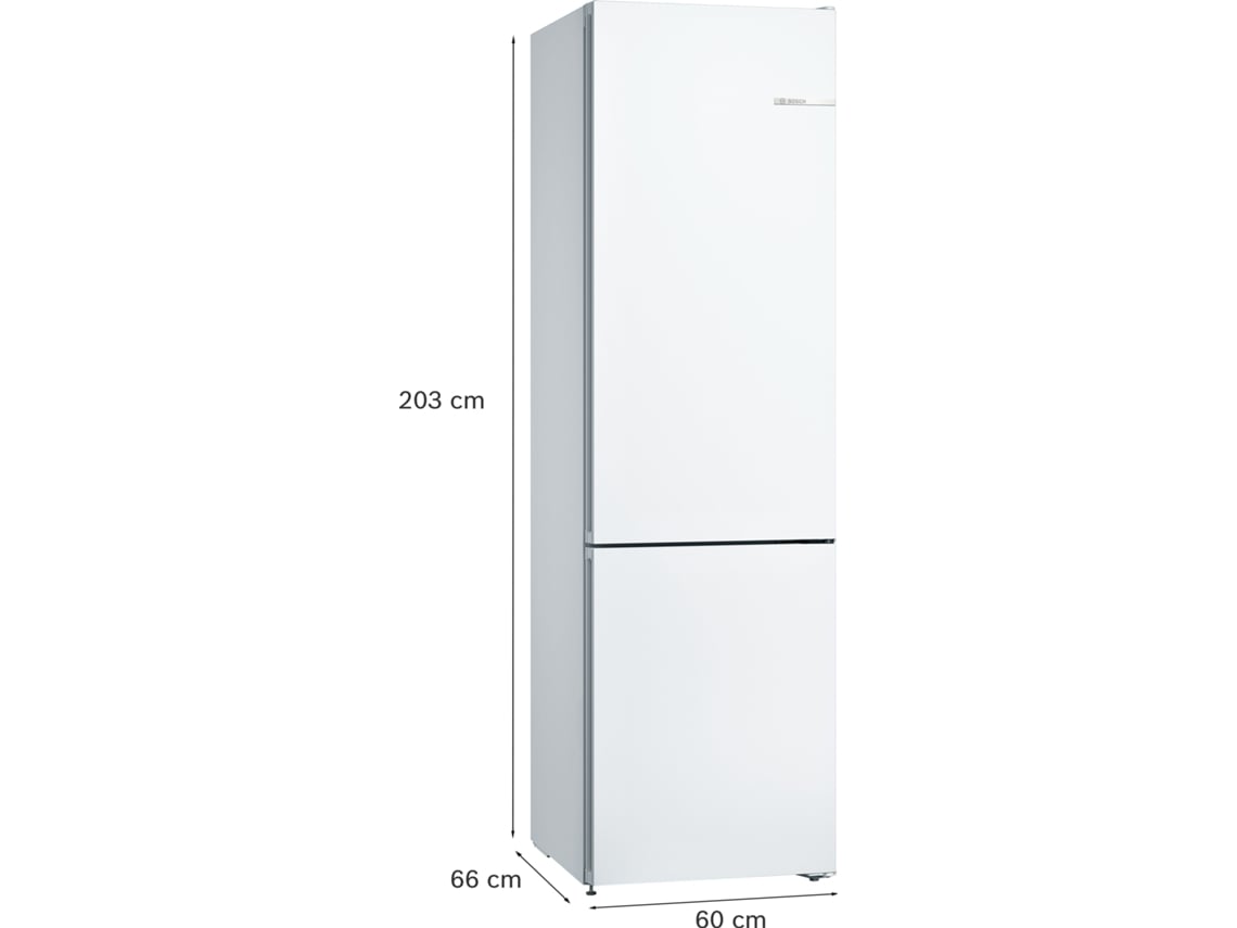 Frigorífico Combinado BOSCH KGN39VWDC (No Frost - 203 cm - 368 L - Branco)