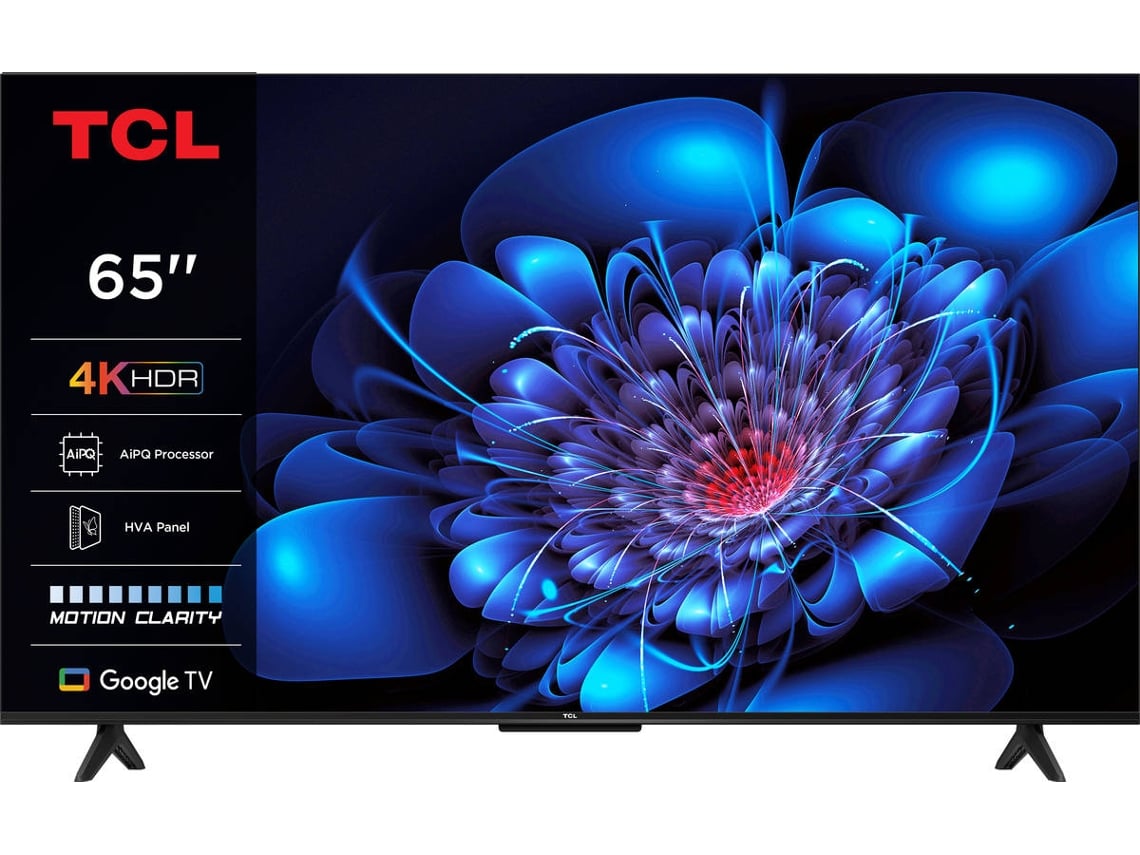 TV TCL 65P61K (LED - 65'' - 165 cm - 4K Ultra HD - Smart Tv)