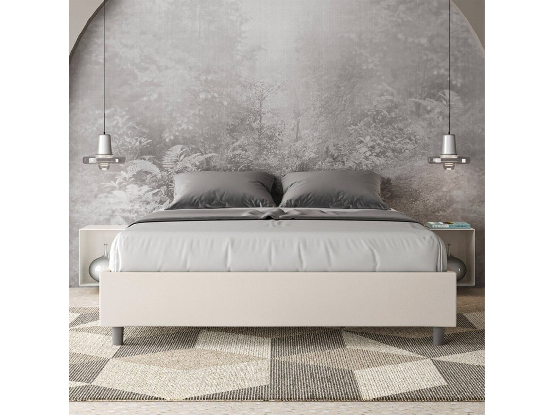 Cama de casal Sommier 160x190 container Azelia M