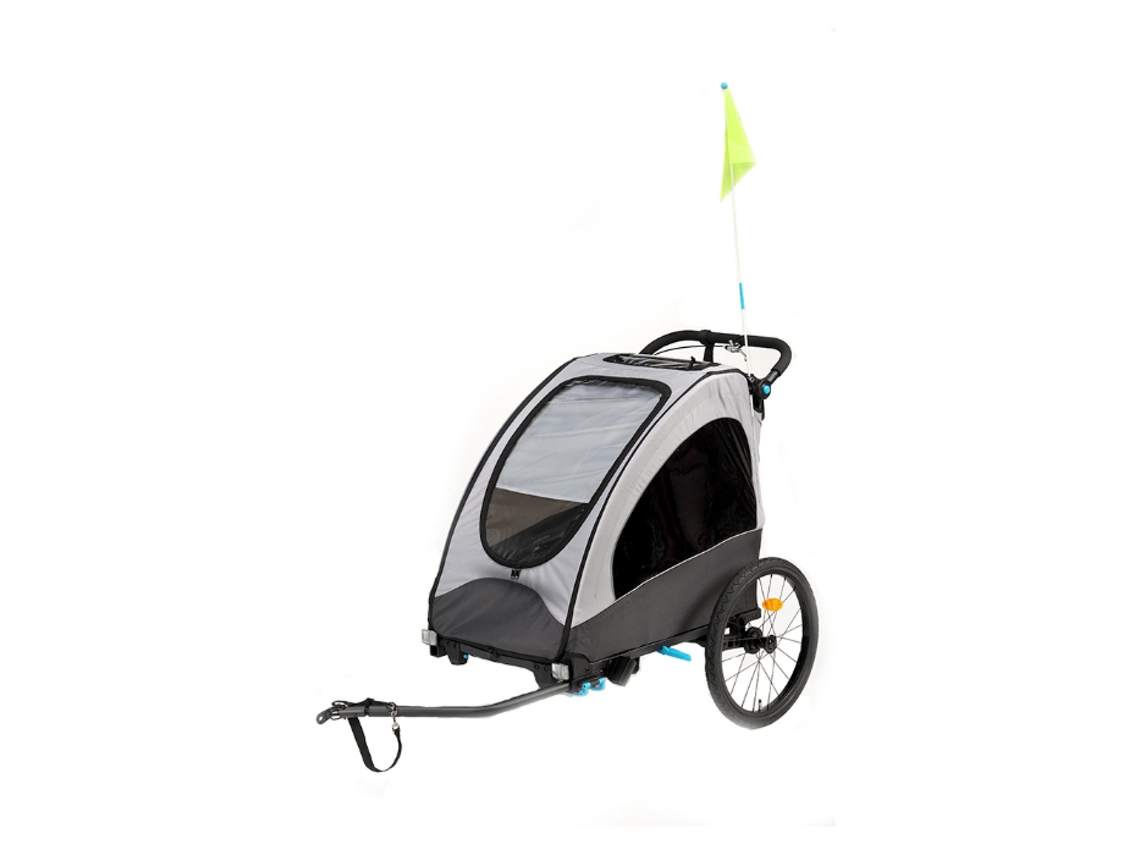 Atrelado Multifunções Roadrunner Black/Grey BABYTROLD