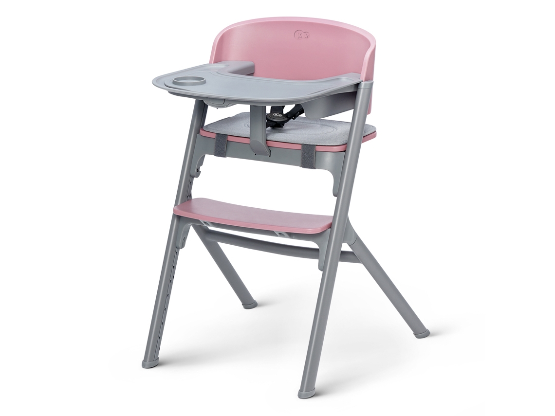 Cadeira de Refeição KINDERKRAFT Livy + Esprequiçadeira Calmee Rosa