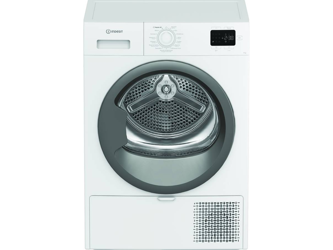 Máquina de Secar Roupa INDESIT CYD93DWSSPT (9 kg - Bomba de Calor - Branco)