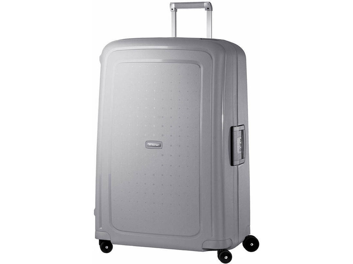 Mala de Viagem SAMSONITE S'Cure (Extra Grande - 4 Rodas - 138 L) em Prateado